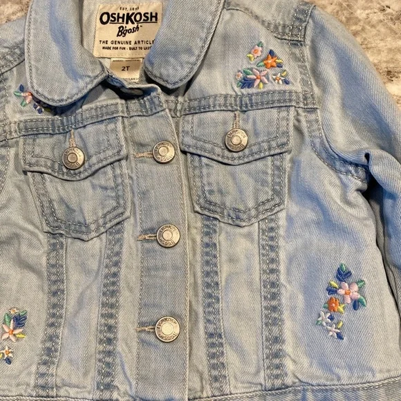Toddler Denim Jacket - Picture 2 of 4